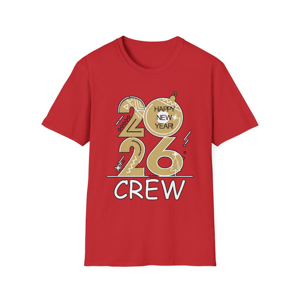 2026 Crew Matching Shirts - Squad New Year's Eve Outfit - Group Party Tee