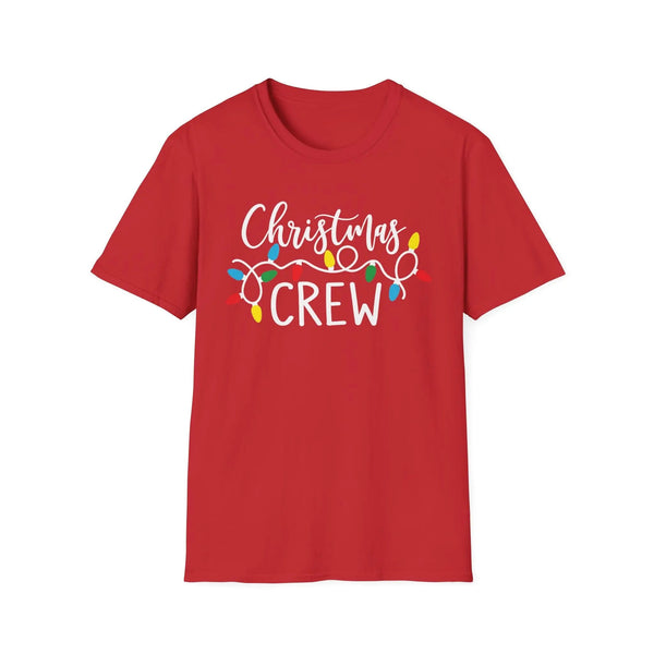 Christmas Crew T-Shirt – Holiday Lights Family Tee