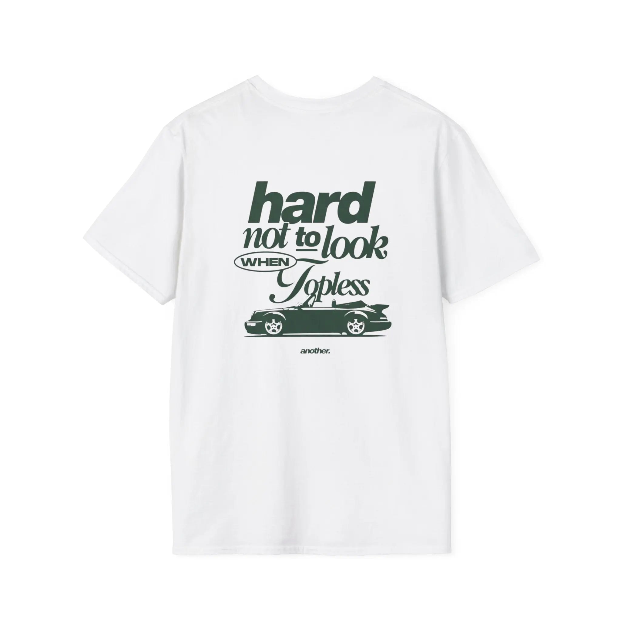 Hard Not to Look When Topless T-Shirt - BrownBubble