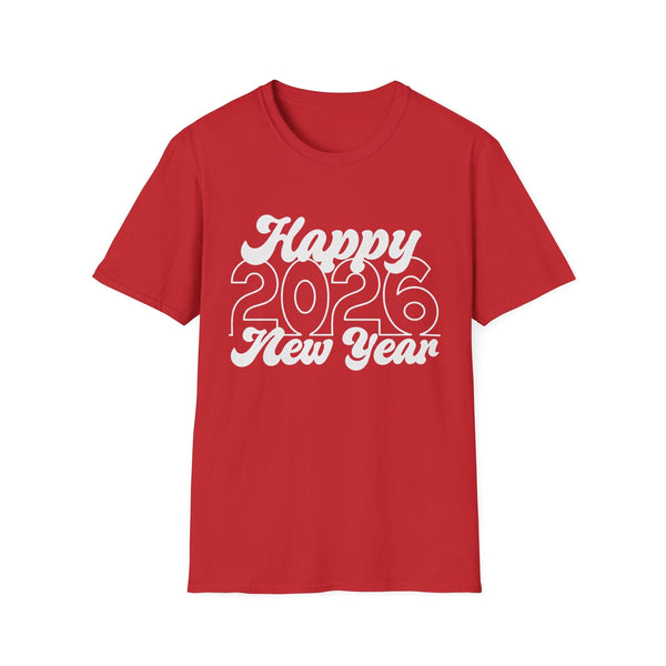 New Year Crew 2026 Shirt - happy 2026 new year Party Outfit - Matching Group T-Shirt