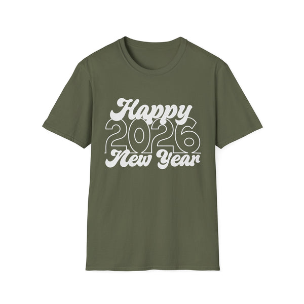 New Year Crew 2026 Shirt - happy 2026 new year Party Outfit - Matching Group T-Shirt