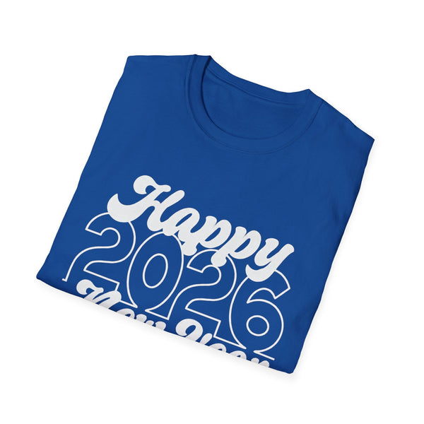 New Year Crew 2026 Shirt - happy 2026 new year Party Outfit - Matching Group T-Shirt