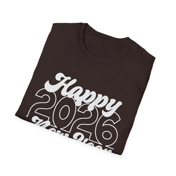 New Year Crew 2026 Shirt - happy 2026 new year Party Outfit - Matching Group T-Shirt