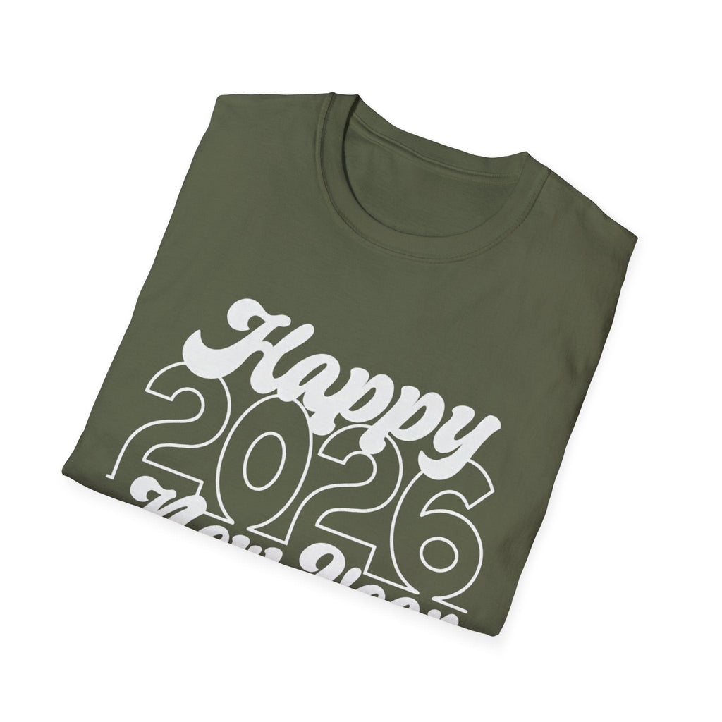 New Year Crew 2026 Shirt - happy 2026 new year Party Outfit - Matching Group T-Shirt - BrownBubble