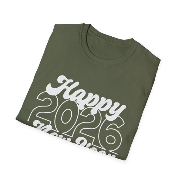 New Year Crew 2026 Shirt - happy 2026 new year Party Outfit - Matching Group T-Shirt